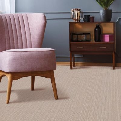 beige textured carpets in a stylish living room